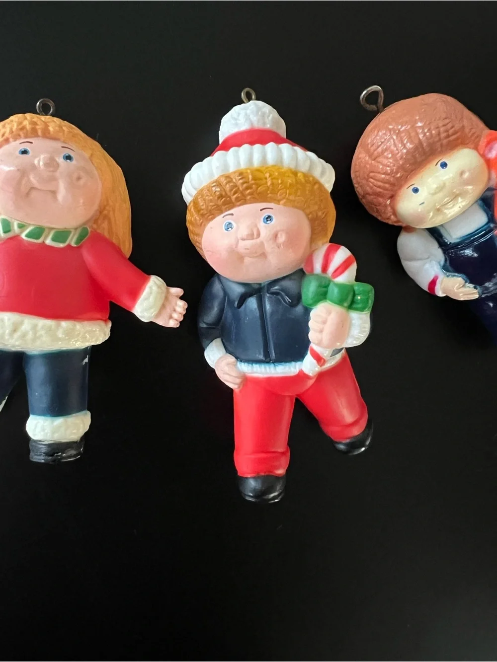 Vintage cabbage patch Christmas ornaments